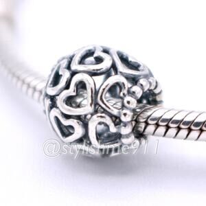 Authentic PANDORA Open Your Heart Charm - 790964